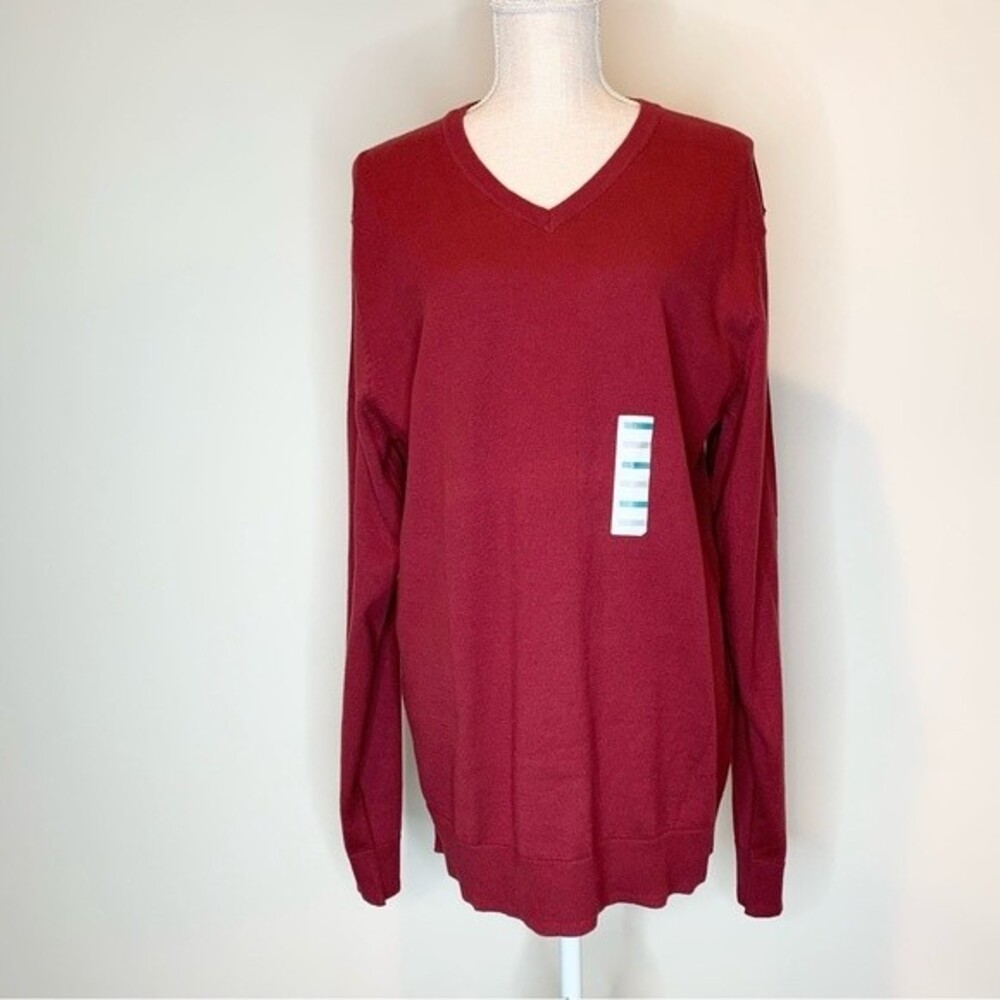 NWT Old Navy V-Neck Sweater 100% Cotton Large